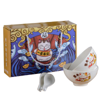 企业专享 家用招财猫碗套装(2碗) 起订量48