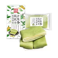 (拍3发4,拍5发7)休闲农场小被卷抹茶味140g 苏宁自营零食营养代餐夹心毛巾卷休闲零食夹心糕点饱腹小面包蒸蛋糕下午茶