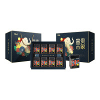 百草味(BE&CHEERY) 高端坚果礼盒(富贵吉象)1010g 食品礼盒