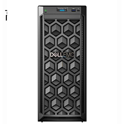 戴尔(DELL)塔式服务器T340至强四核E-2146G[3.5GHz] 32G内存4T*2硬盘三年联保