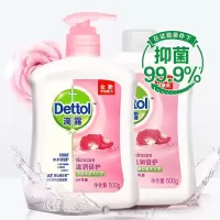 滴露(Dettol) 健康抑菌洗手液滋润倍护500g+500g瓶装补充液 抑菌99.9%