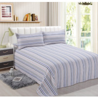 天琴 特织色织床单-细条纹