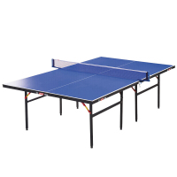 TK3010乒乓球桌 室内可折叠 无脚轮款 蓝色