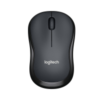 罗技(Logitech)M220无线静音鼠标 黑色(单位:个)(BY)