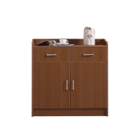 途享定制茶水柜(枫木色)-80*80*40cm