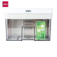 得力(deli) 9932碎纸机 迷你3.5L碎纸机
