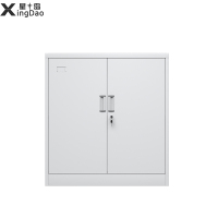 星岛办公室文件柜资料柜档案柜收纳工具柜铁皮柜矮柜储物柜带锁小柜子对开门矮柜