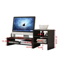 电脑显示器增高架办公室桌面增高架子底座支架桌上键盘收纳垫高置物架