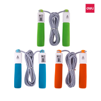 得力(deli) 安格耐特 F4111 泡棉计数跳绳 颜色随机