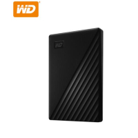 西部数据(WD) 5TB USB3.0 移动硬盘 My Passport随行版 2.5英寸 黑色 大容量 高速 加密