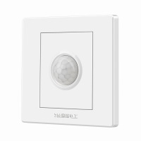 人体感应开关家用过道楼道光电控红外线智能延时接近传感器86型 (5个起订)@