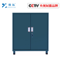 臻远车间工具柜 绿色二门