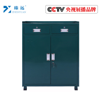 臻远车间工具柜 绿色二斗