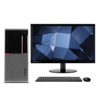 联想E96X 商务办公台式机(可改Win7系统)定制升级 单主机 i7-9700 8G 1T+256G 2G独显