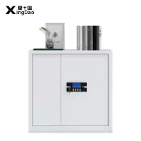 星岛保密柜文件柜双保险铁皮柜办公资料柜钢制防盗柜电子密码锁档案柜单节矮柜电子锁