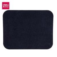 得力(deli)舒适耐磨树脂鼠标垫 办公游戏鼠标垫 280*220mm 黑色2227
