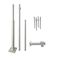 监控立杆 监控摄像头抱杆 4米 企业定制(非标定制)