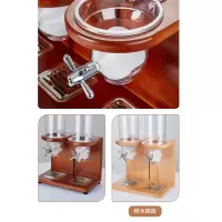 自助餐厅麦片机实木座