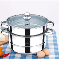 赫曼德（NOLTE）蒸蒸宝双层蒸锅26cm HMZ057