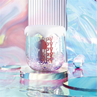 SNOOPY史努比 幻想系列 雪盖双层玻璃杯360ML SPFJK903