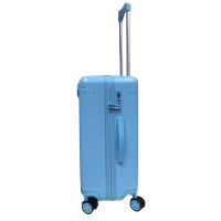 皮卡诺(Picano) 8002 蓝色 20寸拉杆箱优质铝合金拉杆 密码拉杆箱 登机行李箱 (计价单位:个)