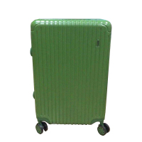 皮卡诺(Picano) 8002 绿色 24寸拉杆箱优质铝合金拉杆 密码拉杆箱 登机行李箱 (计价单位:个)