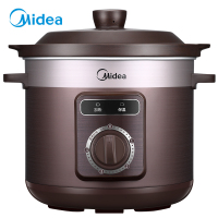 美的(Midea)南都陶釜内胆煲汤煮粥电炖锅家用全自动 4L TGH40D