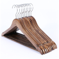 晒得乐实木衣架西服挂衣架晾衣架