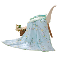 LOVO 悠然花意全棉夏被 150*215cm