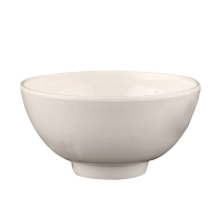 密胺小碗米饭碗白色火锅碗仿瓷碗 单个装