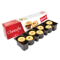 万恩利巧客芳巧克力慕斯心形夹心饼干