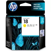 惠普(HP)C4939A 18号 黄色墨盒 适用HP OfficejetL7380,L7580