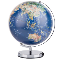 得力2165地球仪 蓝
