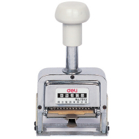 得力7513十三位自动号码机白