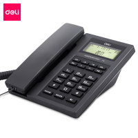 得力0774电话机金属灰