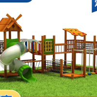 大型玩具改造加装-直笼攀爬