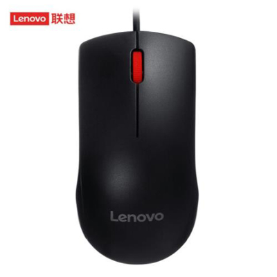 联想(Lenovo)鼠标 有线静音鼠标 办公鼠标 M220L有线静音鼠标
