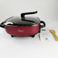 美的MC-LHN30D火锅家用多功能电热火锅电火锅韩式电煮锅