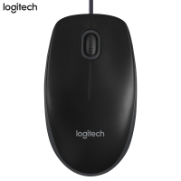 罗技(logitech)B100 有线鼠标 黑色