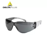 代尔塔DELTAPLUS 防护眼镜,101118,BRAVA2 SMOKE聚碳酸酯防护眼镜 全贴面弧形整片式
