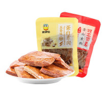 Zs- 来 伊 份 五香味蛋白素肉豆制品素食香辣味小吃独立小包装 5kg/箱