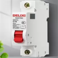 德力西电气(DELIXI ELECTRIC)微型断路器 DZ47S空气开关家用空开 2P