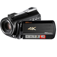 AC5(64G卡+电池+三脚架)4K数码摄像机 VLOG短视频