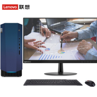 联想(Lenovo) GeekPro 商务办公台式电脑 21.5英寸显示器(I5 16G 1T固态 GTX1650显卡)
