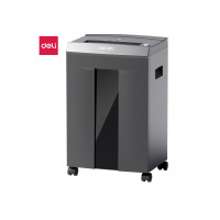 得力(deli) 9959 德国6级高保密大型高速办公60分钟长时间碎纸机 30L大容量文件颗粒粉碎机 碎卡碎光盘