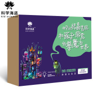 科学海盗 steam儿童玩具科学实验盒子整套装手工科技小制作 魔法世界-结晶套装[8合1实验+教学视频]ZZ0006