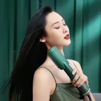 lena负离子直发梳 卷发棒夹板 吹热风梳子 蓬松拉直发梳 LN-F2
