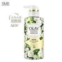OLAY花漾香氛小花瓶沐浴露雨后茉莉300g