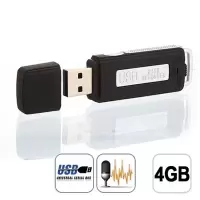 亨思特 录音笔 UR-08 4GB 黑(只)