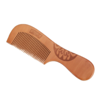 精品桃木梳 手柄细齿 美发按摩梳子